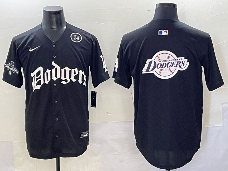 Men 2025 Los Angeles Dodgers Blank Black Seventh generation Joint Name Nike MLB Jersey style 40->houston astros->MLB Jersey